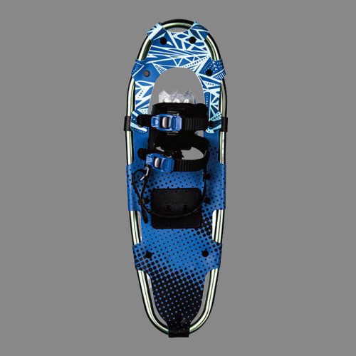 blue-geometric-snowshoes-durable-snowshoes-for-snow-trekking